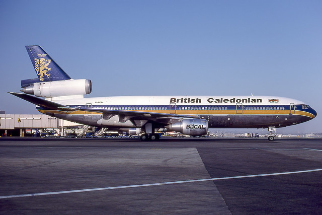 G-BEBL - McDonnell Douglas DC-10-30 - British Caledonian - KLAX - June 1987
