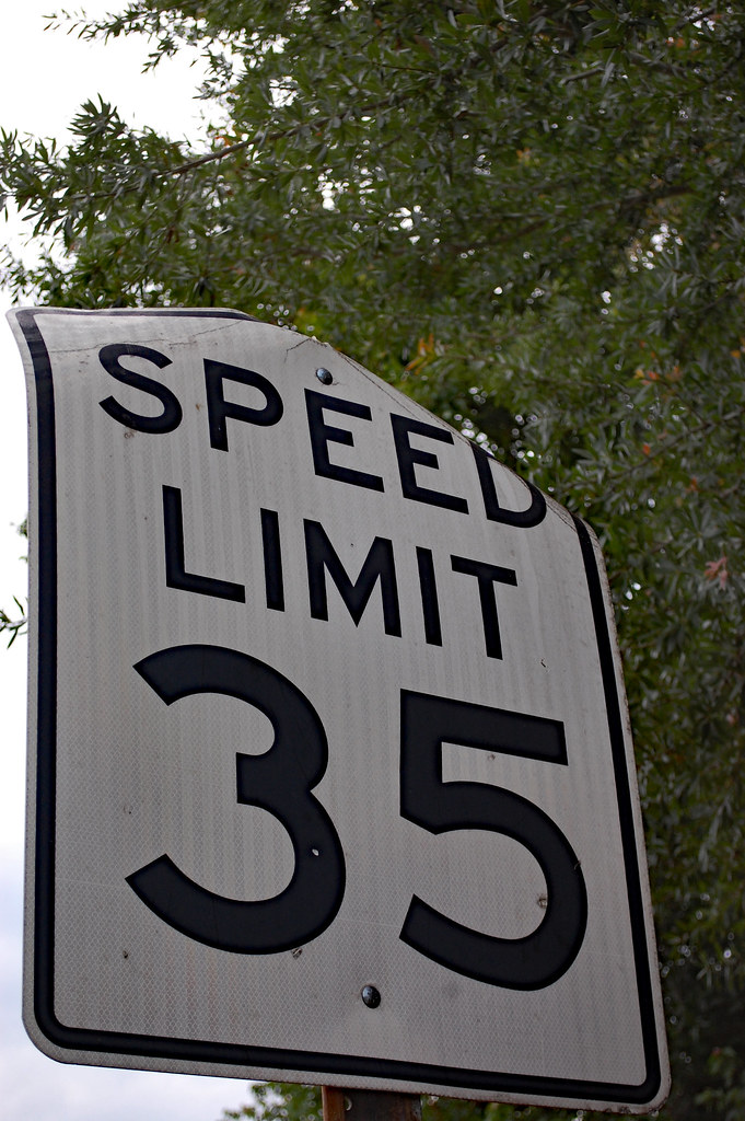 Speed Limit Sign 35
