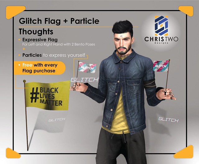 Flag Glitch and extra #BlackLivesMatter + Particle Thoughts - Chris Two Designs