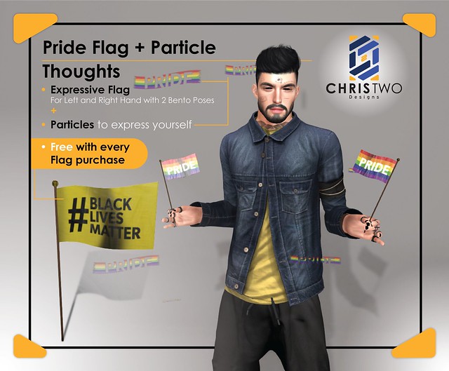 Flag Pride and extra #BlackLivesMatter + Particle Thoughts - Chris Two Designs