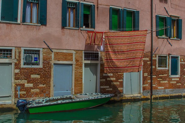 Venise : Bateau et Voile
