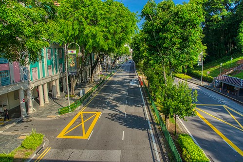 sony alpha 77 slt dslr southeast asia singapore city urban river valley road street morning tree building house empty green space