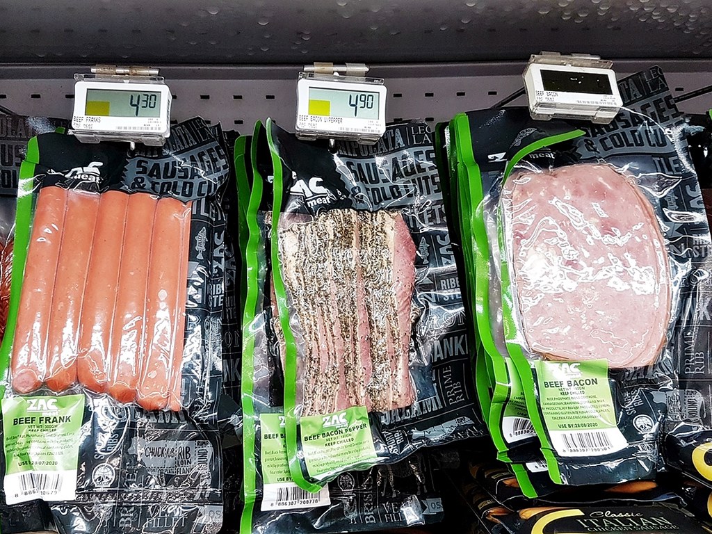 Packaged Meats Display