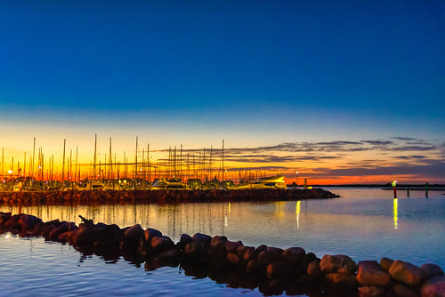 hafen ostsee sunset heiligenhafen sonnenuntergang meer water wasser balticsea harbour heiigenhafen