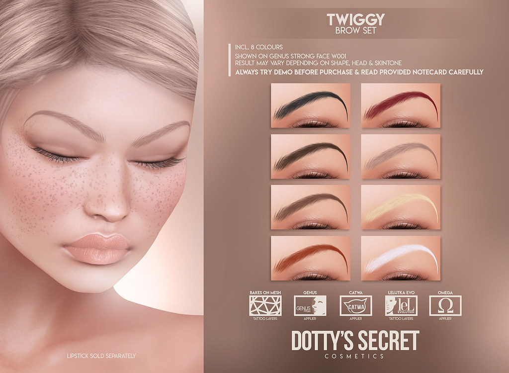 Dotty’s Secret – Twiggy – Brow Set @ Vintage Fair
