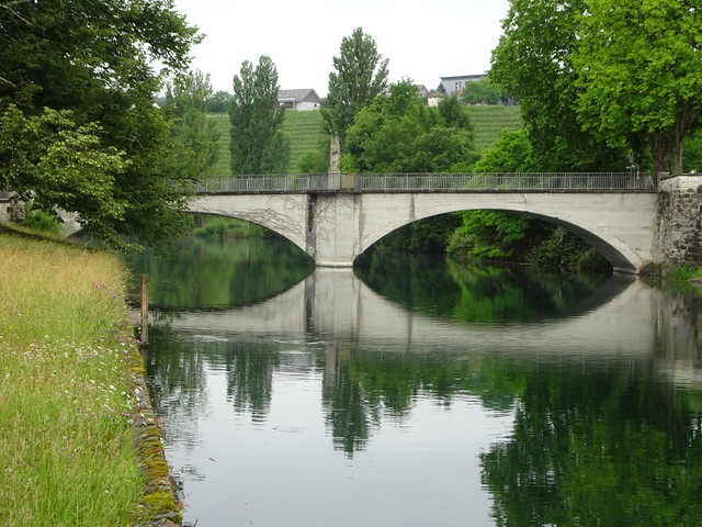 Brücke beim Kloster Rheinau