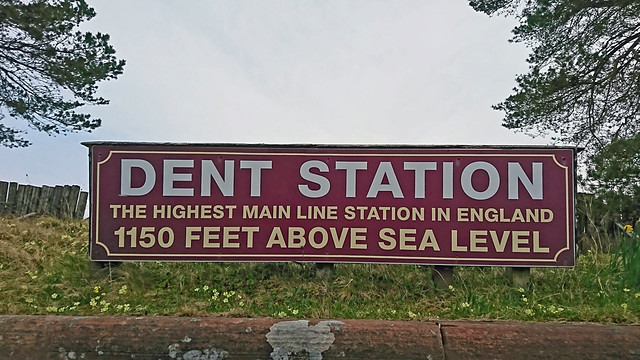The highest mainline station, 1150 feet above sea level