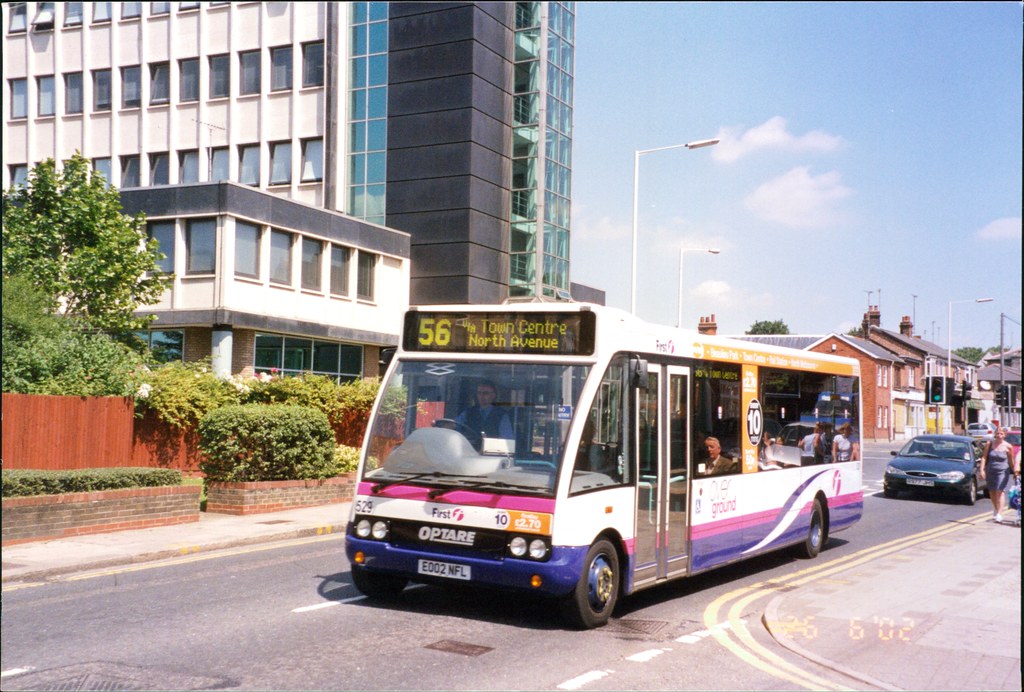 First Essex Optare Solo 529 EO02NFL