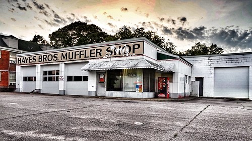 gas station henderson muffler shop northcarolina auto automobile