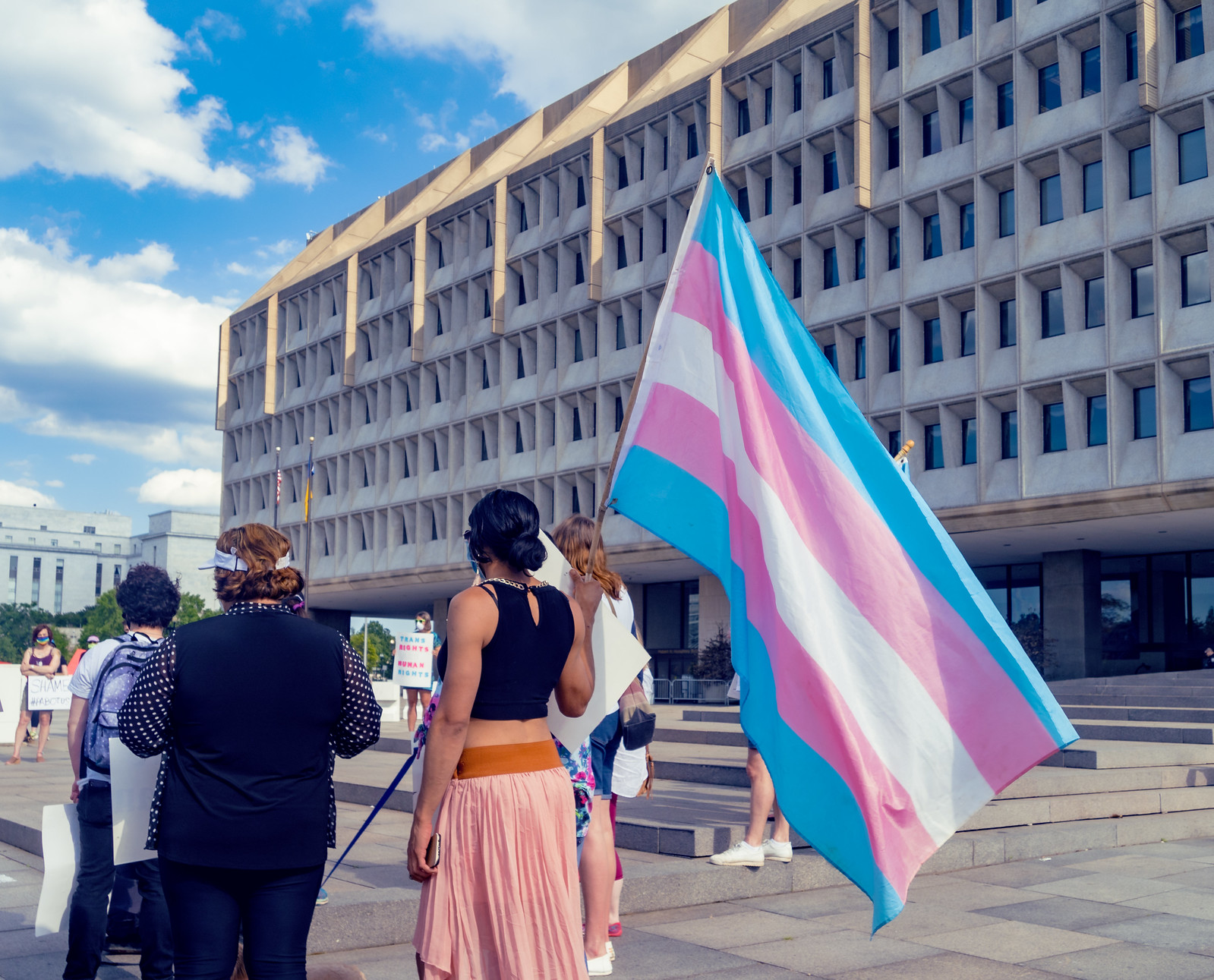 Photos: Protest for Trans Rights, Washington, DC USA