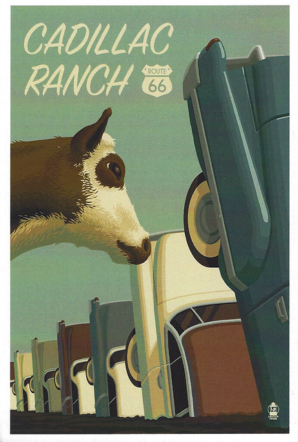 Cadillac Ranch - Lantern Press