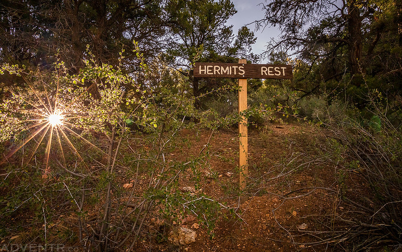 Hermits Rest Sign