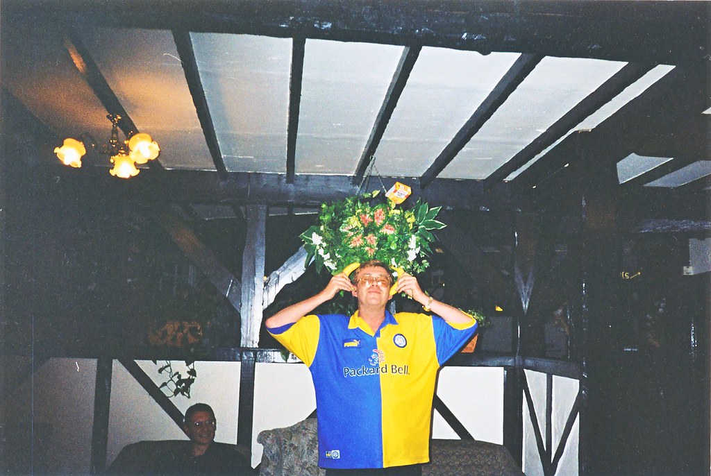 The famous Jon Angove (complete with bad top!) misbehaving… | Flickr