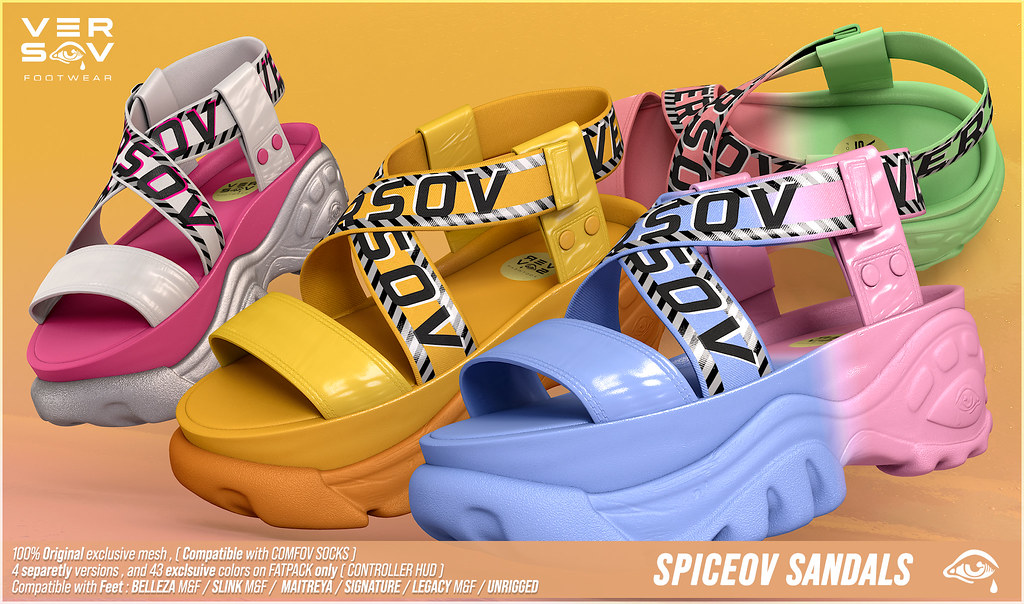 Versov //​ ] SPICEOV SANDALS available at K9 EVENT