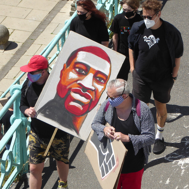 Black Lives Matter Brighton Demo