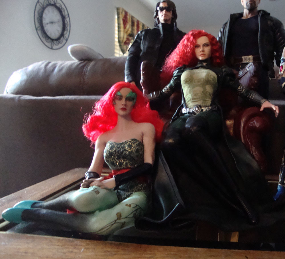 AFM's Updated Custom Poison Ivy and her daughter Vine. 50007650977_96cbf75159_b