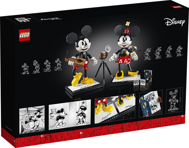 43179 LEGO Disney Mickey Mouse & Minnie Mouse Buildable Characters