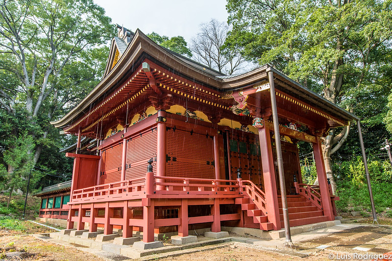 Santuario Miyoshino en el parque Hatsukari