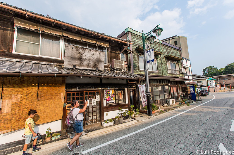 Calles cercanas al templo Naritasan Kawagoe Betsuin Hongyoin