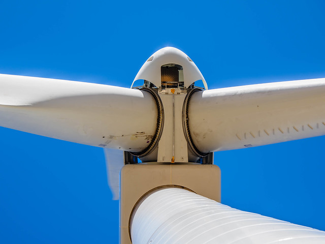 Wind Turbine up close