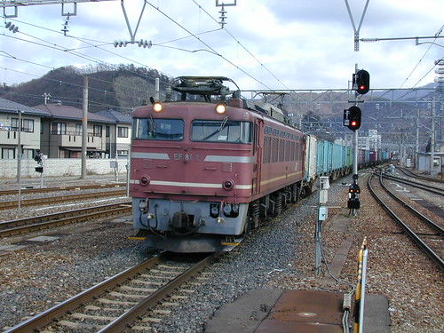 JRF EF81(0s, 2-28) in Tsuruga.Sta, Tsuruga, Fukui, Japan / 2003