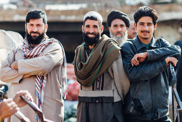 Men in Marketplace, Chakwal Pakistan