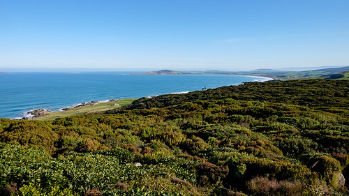 nz fujifilm landscape south southland xt1 ocean blue sea green coast bush southern