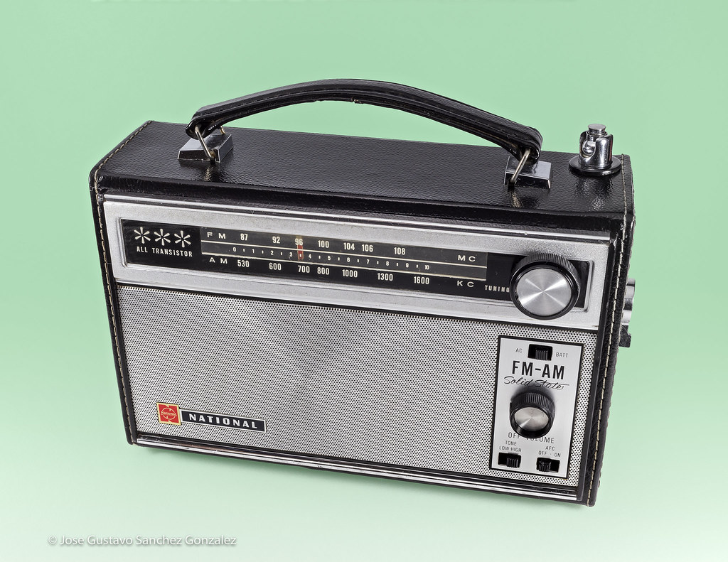 National RF-741 A KIODA, AM/FM Transistor Radio, Circa 1…