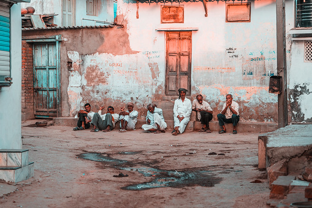 Tribal village, Dasada, Gujarat, India