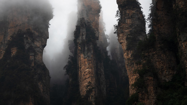 At The Feet of Giants - Zhangjiajie - China