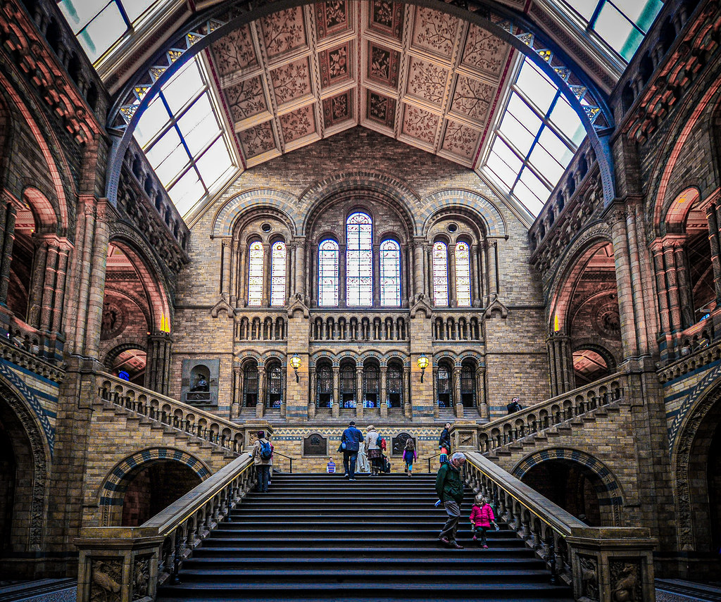 The Main Hall In The Natural History Museum London 大英自然史博 Flickr
