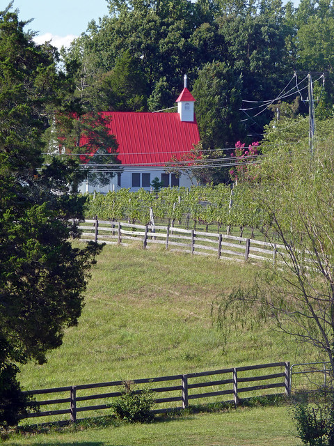 Red Roof Church in Virginia