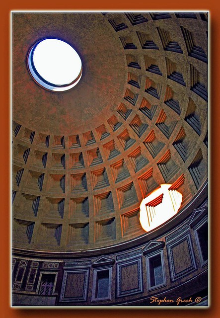 Pantheon dome interior