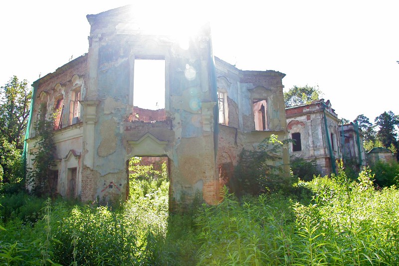 Руины усадебного дома в Николо-Прозорово