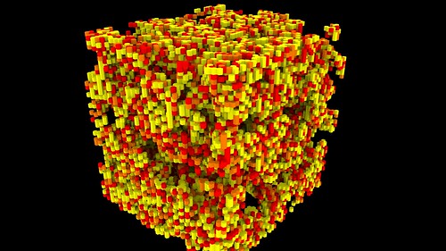 3D Hexagonal Cellular Automaton
