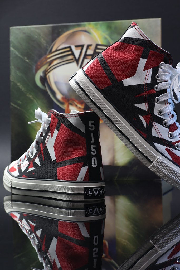 EVH 5150 sneakers. | Eddie Van Halen sneakers, … | Flickr