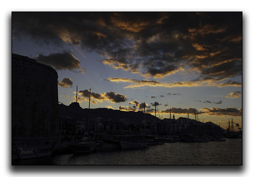 kyrenia northerncyprus sunset