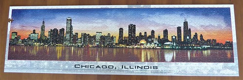 chicago skyline landscape cityscape architecture building skyscraper lakemichigan puzzle jigsawpuzzle