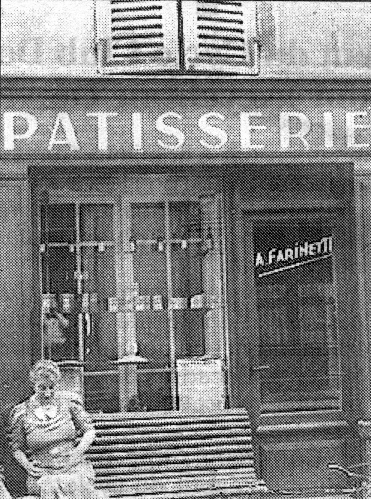 La pâtisserie Farinetti dans les années 1930
