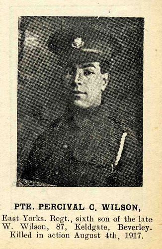 Private Percival Charles Wilson (1892-1917) | Percival Charl\u2026 | Flickr