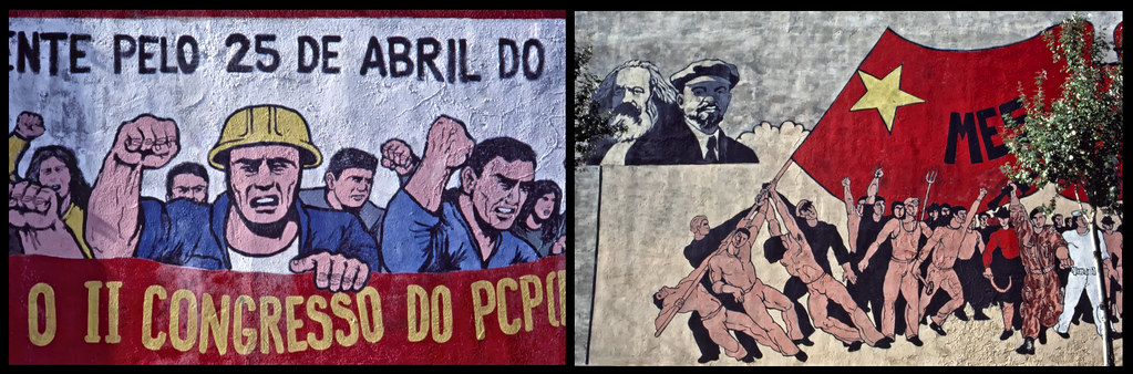 Lisboa - Murals of the Revolução dos Cravos (1977)