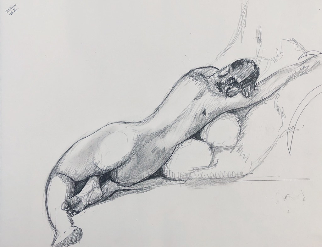 Wild Goose zoom session #figuredrawing #lifedrawing #drawingfromlife