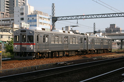 Yourou Railway 7700 series in Kuwana.Sta, Kuwana, Mie, Japan /June 16, 2020