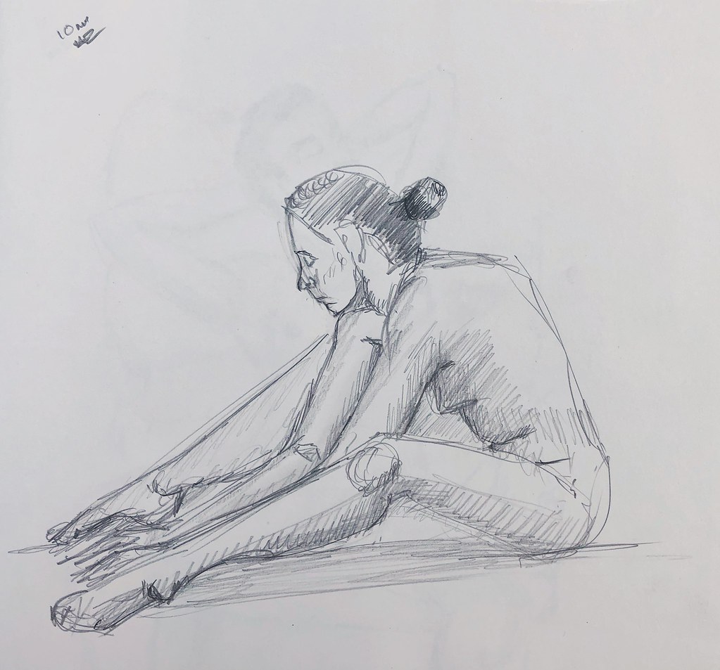 Wild Goose zoom session #figuredrawing #lifedrawing #drawingfromlife