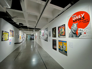 Walking through the Punk Graphics Exhibit