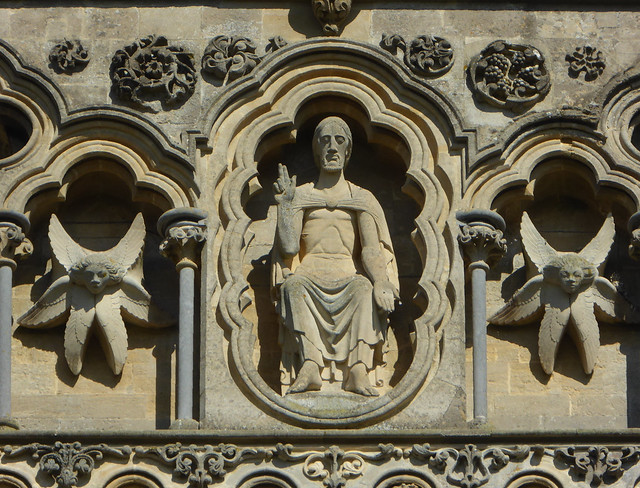 Christ & Seraphim, Wells Cathedral