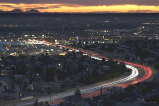 El Paso Sunset Scene