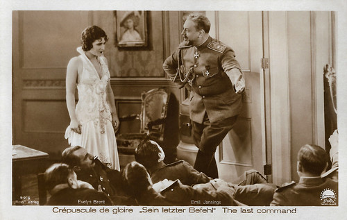 Evelyn Brent and Emil Jannings in The Last Command (1928)