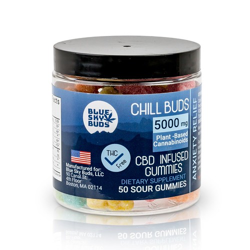 Take CBD Infused gummies to feel relax and refresh all day - Blue Sky Buds.