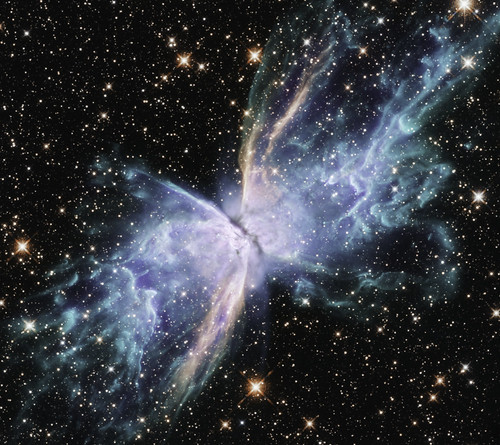Stars gone haywire on NGC 6302 | by europeanspaceagency